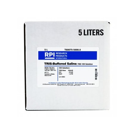 Rpi TRIS, Buffered Saline, 5 L T60075-5000.0